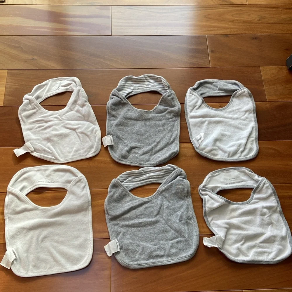 Burt’s Bees Bibs x6 (Lot 3)